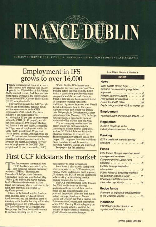June 2004 Issue of Finance Dublin