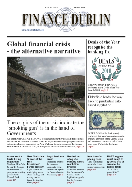 April 2010 Issue of Finance Dublin