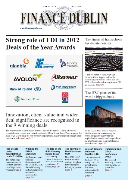 May 2012 Issue of Finance Dublin