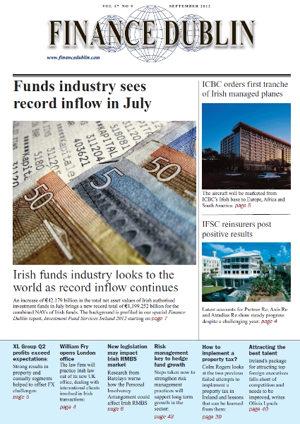 September 2012 Issue of Finance Dublin