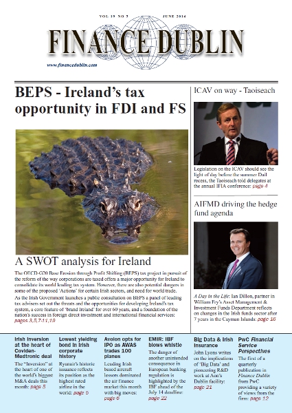 June 2014 Issue of Finance Dublin
