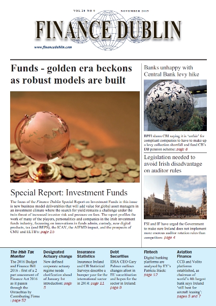 November 2015 Issue of Finance Dublin