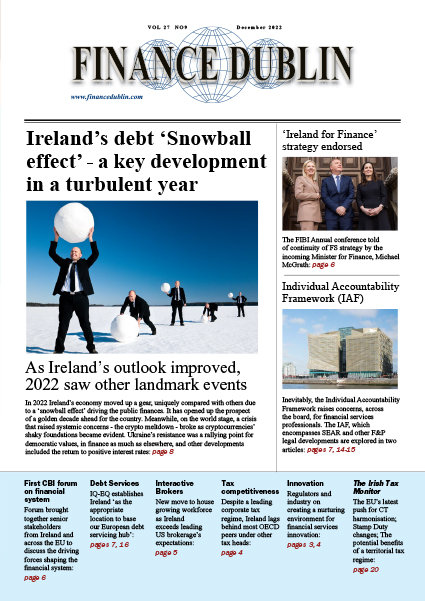 December 2022 Issue of Finance Dublin